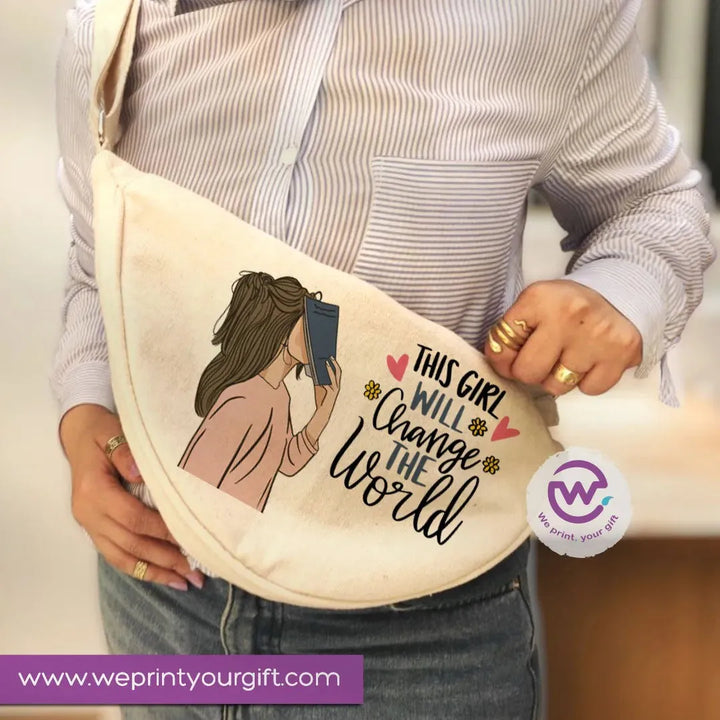 Waist Bag -English Quotes - WE PRINT