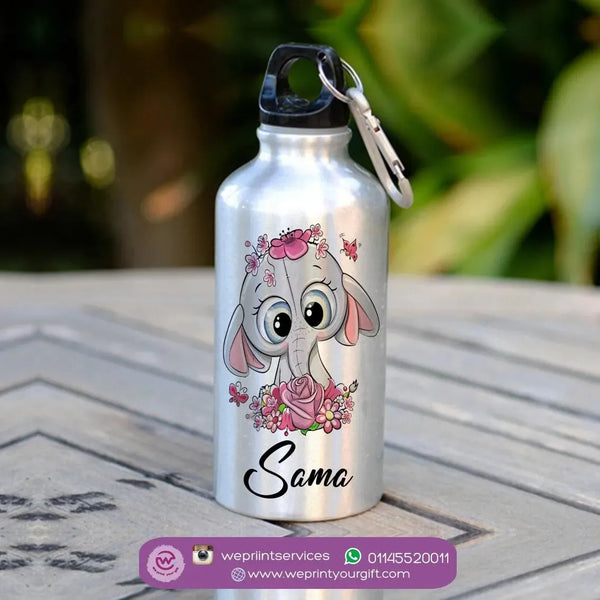 Water Bottle flask-Aluminium -kawaii-A - WE PRINT