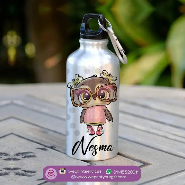 Water Bottle flask-Aluminium -kawaii-A - WE PRINT