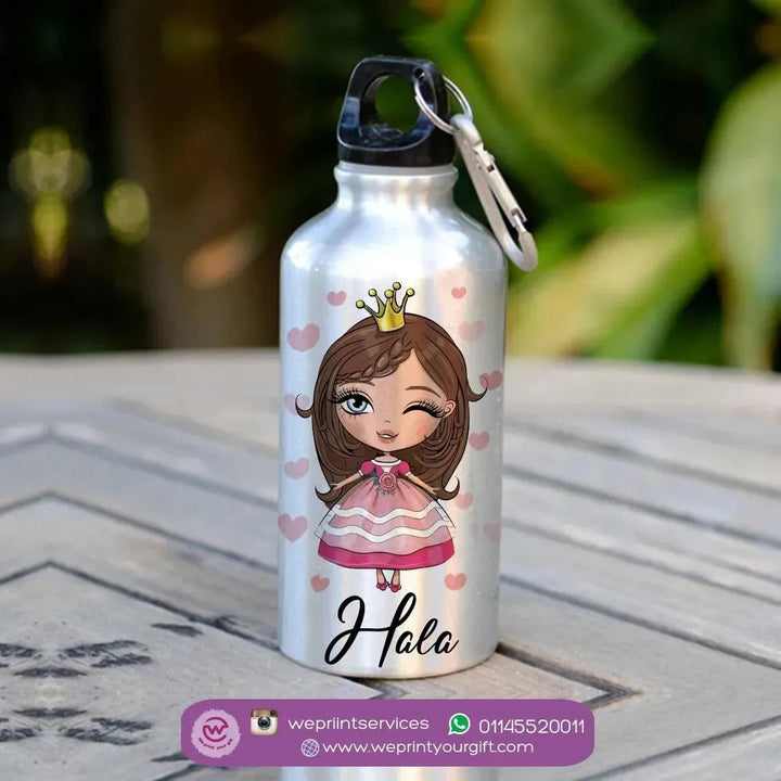 Water Bottle flask-Aluminium -kawaii-A - WE PRINT