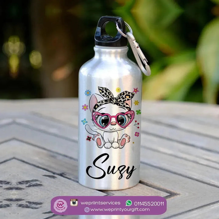 Water Bottle flask-Aluminium -kawaii-A - WE PRINT