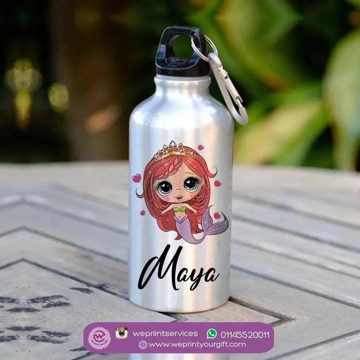 Water Bottle flask-Aluminium -kawaii-A - WE PRINT