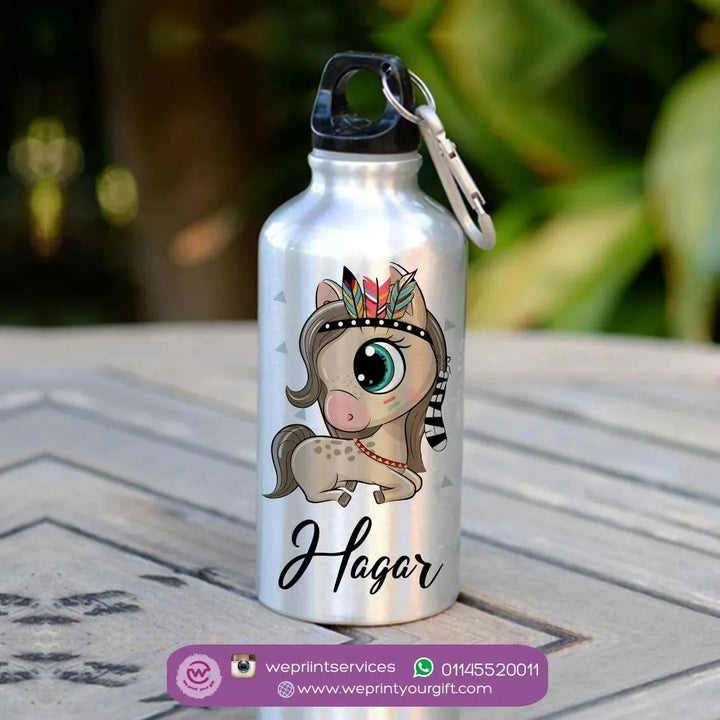 Water Bottle flask-Aluminium -kawaii-A - WE PRINT