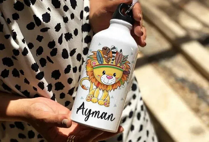 Water Bottle flask-Aluminium -kawaii-B - WE PRINT