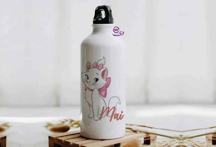 Water Bottle flask -Aluminum -Cats Lovers - WE PRINT