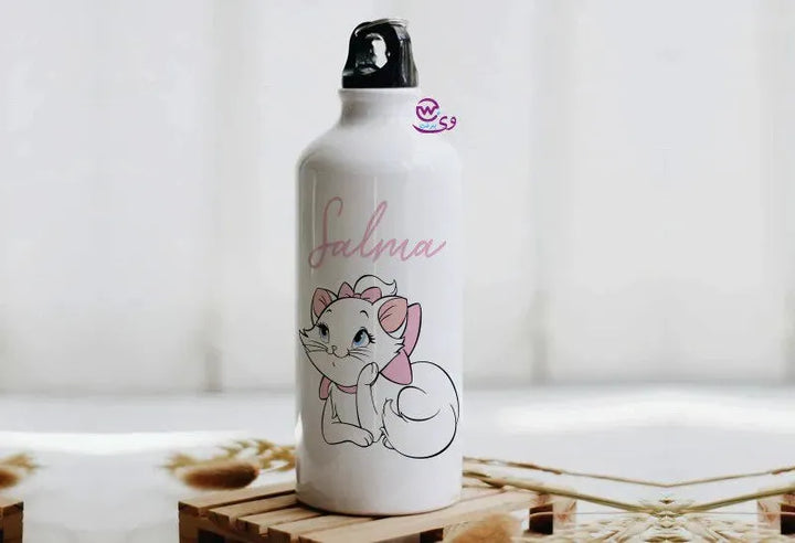 Water Bottle flask -Aluminum -Cats Lovers - WE PRINT