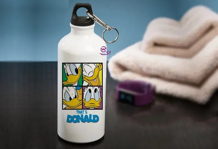 Water Bottle flask -Aluminum -Disney - WE PRINT